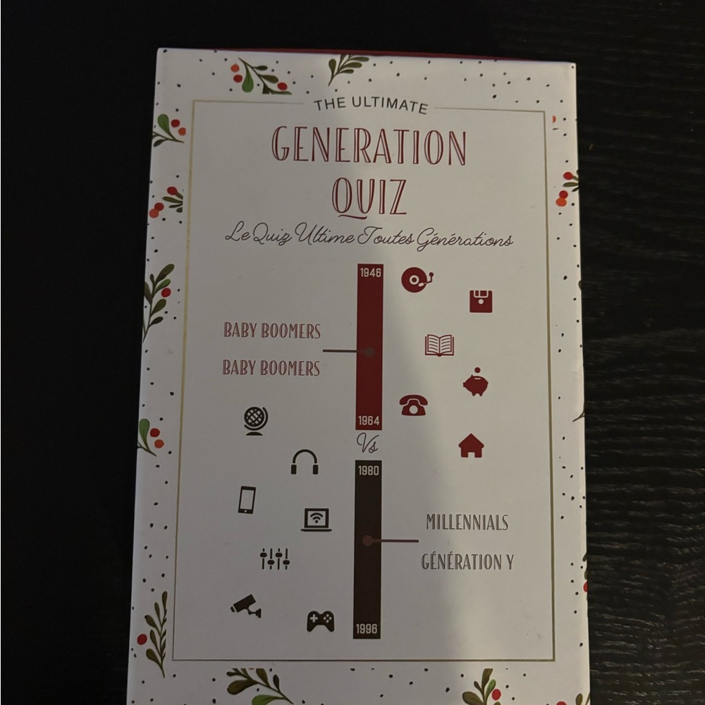The Ultimate Generation Quiz Game